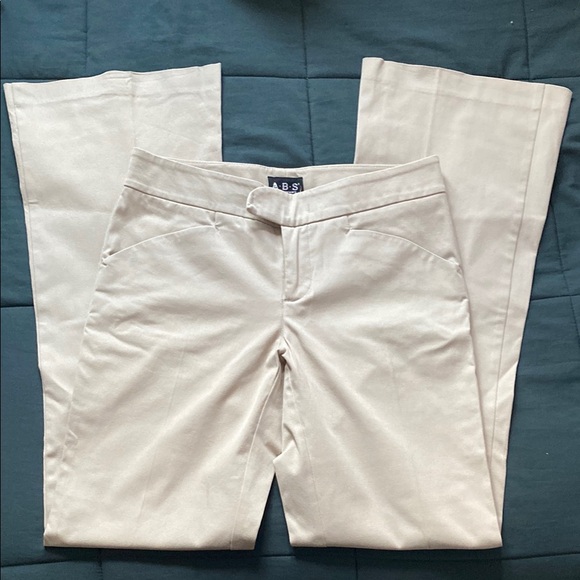 ABS Beige Trousers - Picture 1 of 3